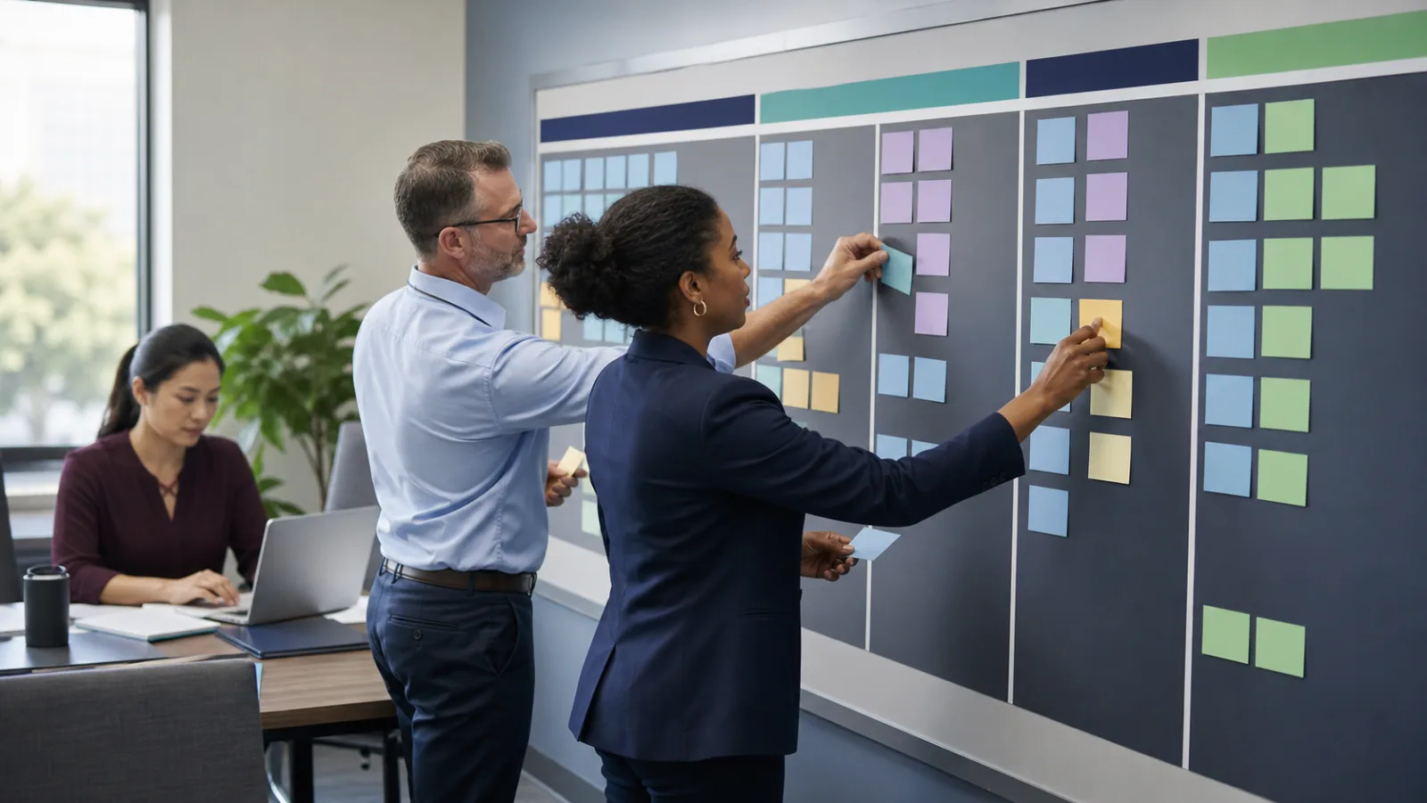 Hospital revenue-integrity team moving chargemaster findings through an implementation plan