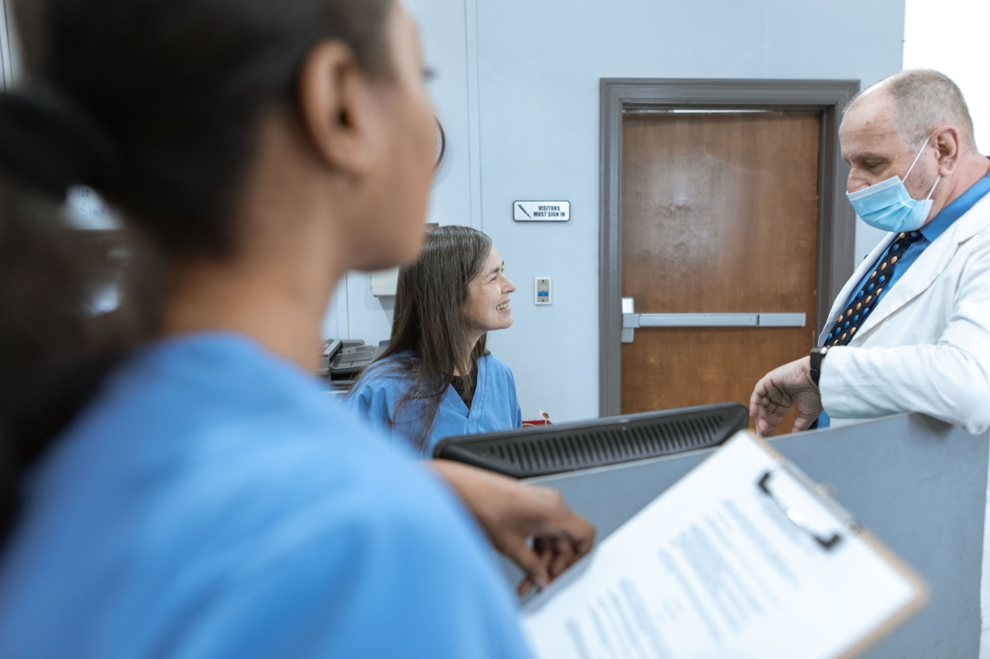 Hospital CFO evaluating medical coding vendor proposals